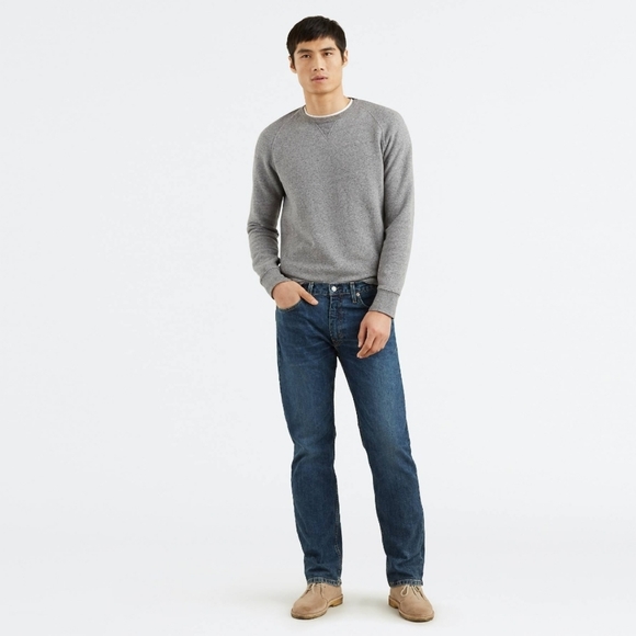 514™ STRAIGHT FIT MEN'S JEANS 38x32 - Picture 1 of 7